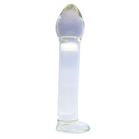 6 inch Glass Knight Pacifier Dildo